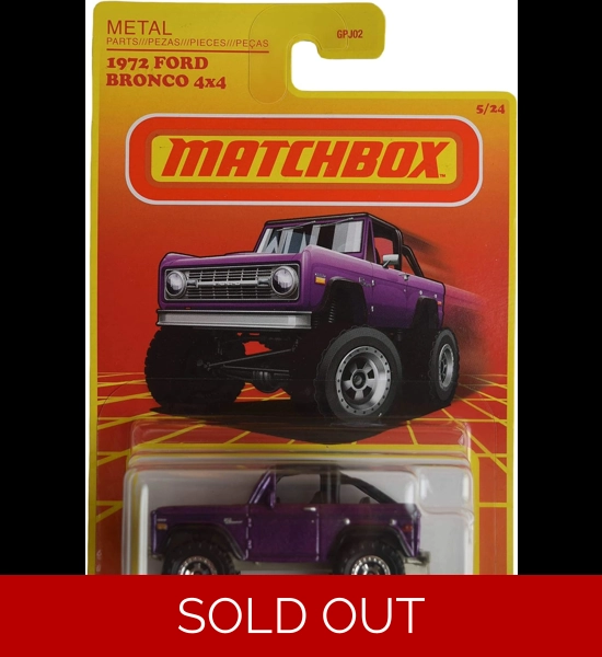 Matchbox 1972 Ford Bronco 4x4